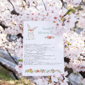 Baby shower afwerking van de Kaart van de Nursery 