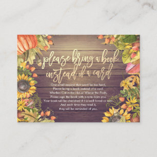 Baby shower Apportez un livre au lieu d'une carte