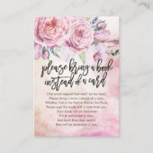 Baby shower Apportez un livre au lieu d'une carte (Devant)