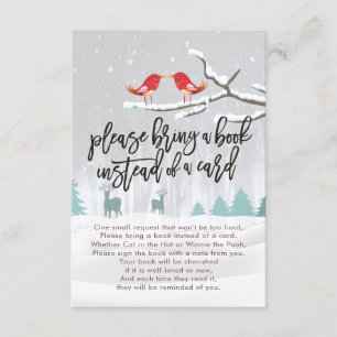 Baby shower Apportez un livre au lieu d'une carte