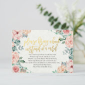 Baby shower Apportez un livre au lieu d'une carte (Debout devant)