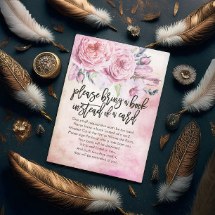 Baby shower Apportez un livre au lieu d'une carte