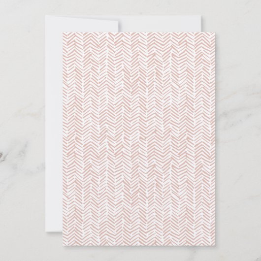 Baby shower arc-en-ciel Cute Boho Invitation Scrip (Dos)