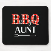Baby Shower Aunt Bbq Party Cute Matching Family Muismat (Voorkant)