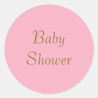 Baby shower. Autocollants