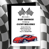 Baby shower automobile Invitation