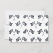 Baby shower automobile - merci (Dos)