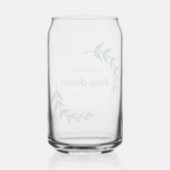 Baby-Shower avec une végétation chic (Verso)