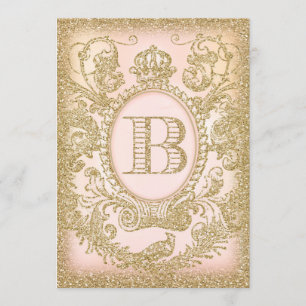 baby shower "B" Kaart