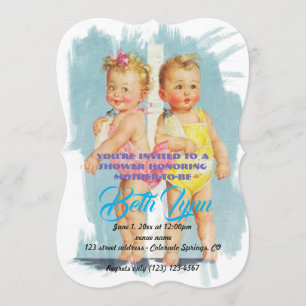 Baby shower Babies Party Destiny's Destiny's Desti Kaart