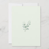 Baby shower Baby Animals Kaart (Achterkant)