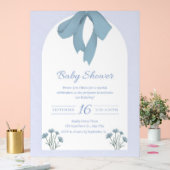 Baby shower Baby Blue Bow (Mariage)