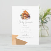 Baby shower Baby Brunch Invitation (Debout devant)