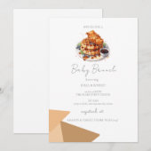 Baby shower Baby Brunch Invitation (Devant / Derrière)