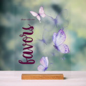 Baby shower Baisers à papillon | Favoriser le pour (Neutre)