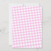 Baby shower BBQ BBQ  Couples roses Invitations (Dos)