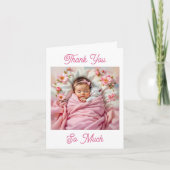 Baby shower & Bébé Cadeau Merci (Devant)