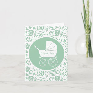 Baby shower Bedankkaart