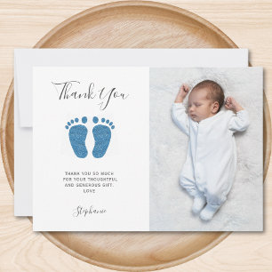 Baby shower Bedankt Foto