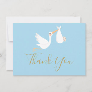Baby Shower Bedankt Speciale Levering Blauw