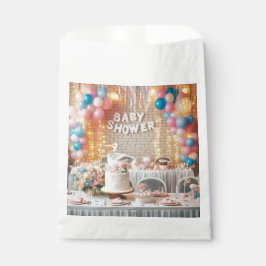 Baby shower bedankzakje