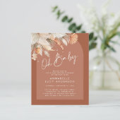 baby shower begroting Terracotta (Staand voorkant)