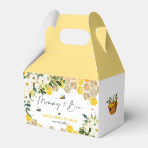 Baby shower bij de bijen bedankdoosjes