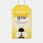 Baby shower bijenthema Gift Label Cadeaulabel (Voorkant)