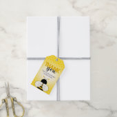 Baby shower bijenthema Gift Label Cadeaulabel (Met Touw)