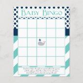 Baby shower Bingo (Voorkant)