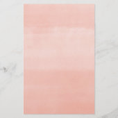 Baby shower bingo blush roze witte groen (Achterkant)