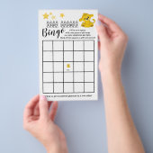Baby shower Bingo Colorful Tiger Game Kaart (Hand)