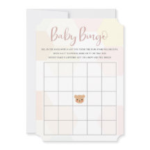 Baby shower Bingo Kaart – Baby shower Spel