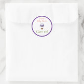 Baby Shower Bingo Stickers – Personalized “Got It! (Sac)
