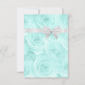 Baby shower bleu de Merci d'aquarelle (Dos)