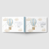 Baby shower bleu montgolfière aventure (Complet)