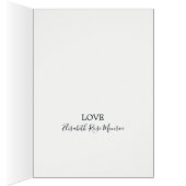 Baby shower bleu Princesse Merci (Intérieur (Droit))