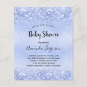 Baby shower Blue Boy Invitation (Voorkant)