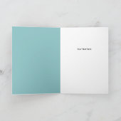 Baby Shower Blue Yellow Invitation (Intérieur)