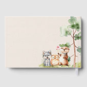 Baby shower Boho Animaux des bois (Verso)