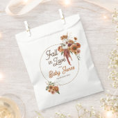 Baby shower Boho Automne Favoriser les sacs (Coupé)