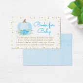 Baby shower Boho Blue Citrouille Apportez une cart (Bureau)