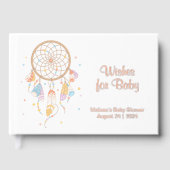 Baby shower Boho de Dreamcatcher Tribal Blanc (Recto)
