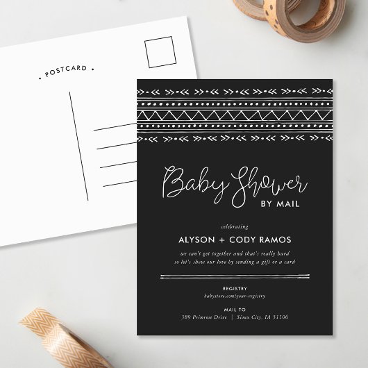 Baby shower Boho moderne par Mail Invitation