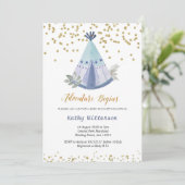 Baby shower Boho Teepee Invitation (Debout devant)