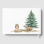 Baby shower Boho Woodland Animaux (Verso)