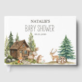 Baby shower Boho Woodland Animaux (Recto)