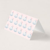 Baby shower Boo Rose Merci pliable (Back)