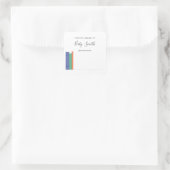 Baby shower Bookplate Sticker (Tas)