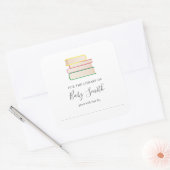 Baby shower Bookplate Sticker (Envelop)